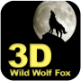 Wild Wolf Fox Running 3D