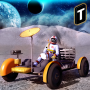 Space Moon Rover Simulator 3D