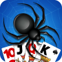 Spider Solitaire, Large Cards