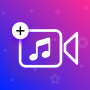 Añadir música a un vídeo y editor de IA icon