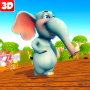 Fall Animals Knockout Racing Mania 3D: Dash N Run