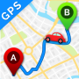 GPS Buscador de Ruta - Mapas de navegación e indicaciones icon