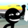 Aeroporto sangrento de Stickman icon