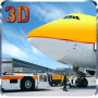 Airport Plane Ground Staff 3D