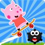 Peppie Pig Skating Games