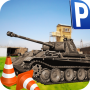 Military Tank Parking Driver