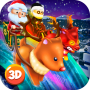 Christmas Santa Snow Racing