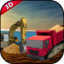 Transport Truck 3D: River Sand