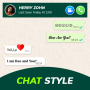 Chat Style - Elegante fuente y Keyboard For WhatsApp icon