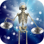 DJ Music for dancing skeleton