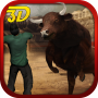 Bull Attack Run Simulation 3D