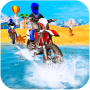 Water Surfing Bike Racing