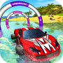 Floating Water Surfer Car Driving - Beach Racing