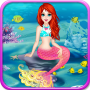 Mermaid spa games for girls