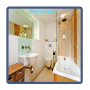 Diseños de baño pequeño inteligente icon