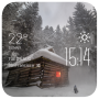 Le widget météo en bois icon
