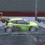 Motorista de carro de corrida de montanha icon