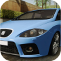 Juego de asiento de carreras de coches icon