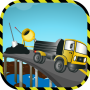 3D Road Construction Cargo Truck