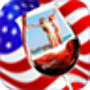 Marco de fotos de bandera de Estados Unidos - PIP icon