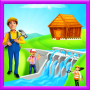 Village Farm Dam Repair: Fix It Construction Game