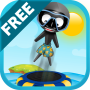 Stickman Water Trampoline FREE