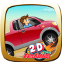 Crazy car - Race running 2D