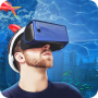 Helmet VR Underwater City 3D