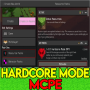 Hardcore Mode Mod for Minecraft PE