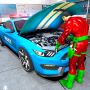 Superhero Police Car Mechanic: Police Truck Repair