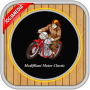 Motocicleta clássica do projeto nova icon