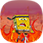 Zombie Bottom - Walking Sponge games (Sponge-Bob)