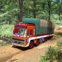 Indian Truck Offroad Cargo Delivery: Offline Games