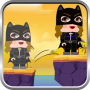 Cat Jump legO Blocky Woman Free Game