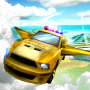 flying police car simulator 3D