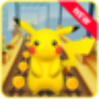 Subway running rush : Pikachu &amp; ash Greninja 3D GO