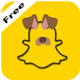 de texto Filtros grátis para fotos Novo icon