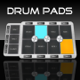 Almofadas de bateria simples icon