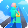 Piano Run: Colorful Tiles Hop