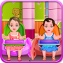 Gêmeos berçário bebê jogos icon
