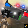 Coche de policía de vuelo extremo 3D icon