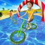 Kids Beach Water Cycle Surfing Games