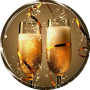 Fondo de pantalla en vivo de año nuevo icon