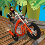 Motorcycle Stunt Jungle Race