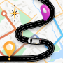 Navegación GPS y buscador de rutas icon