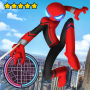 Spider Stickman Rope Hero 2 - Vegas Gangster Crime