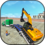 Construction Machines Transporter Cargo Truck Game