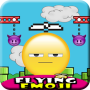 Emoji volant icon