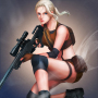 Sniper Girls - 3D Gun Shooting FPS Game