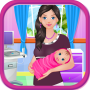 Baby birth girls games